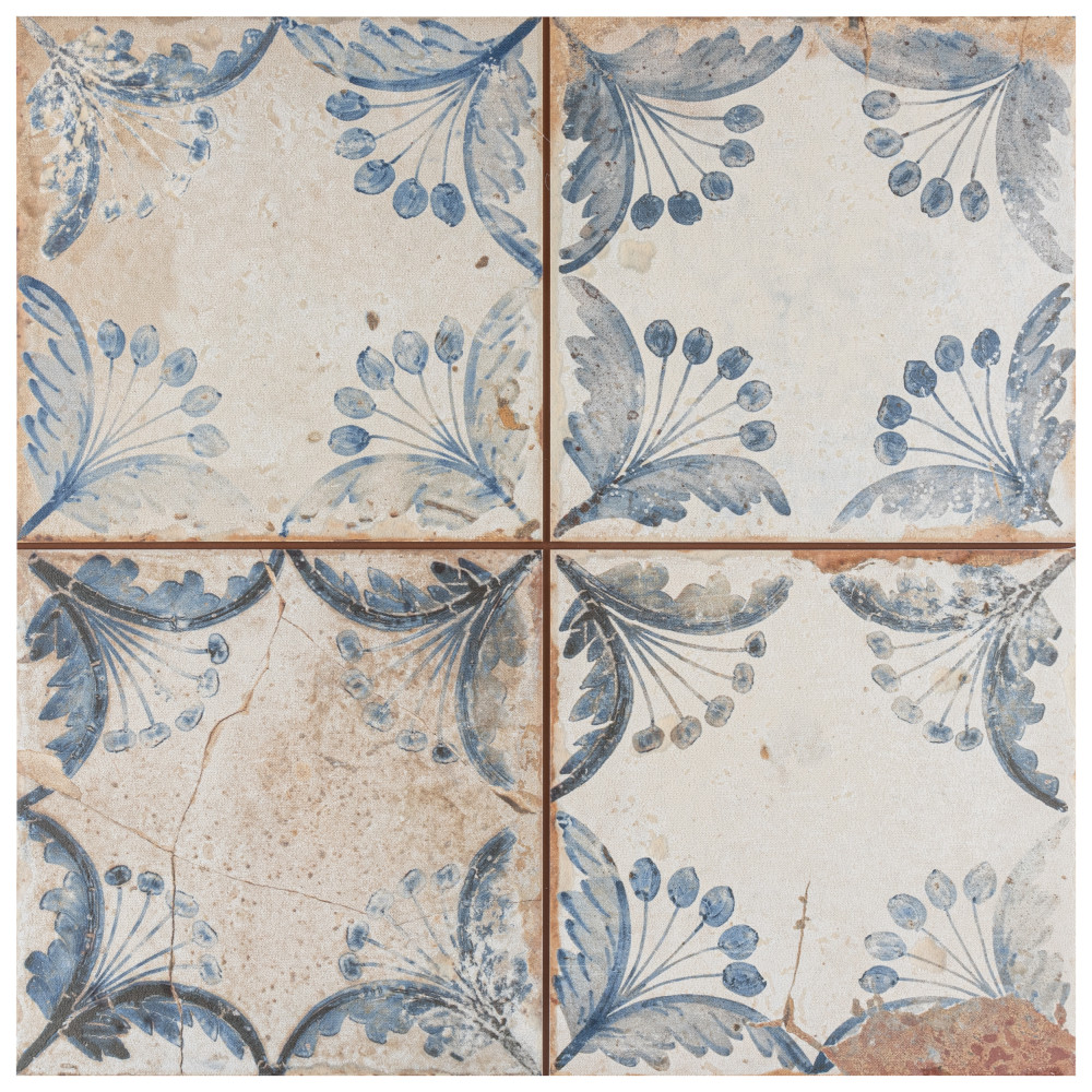 Artisan Oldker 13 in. x 13 in. Ceramic Floor and Wall Tile