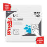 KIM05701, Kimberly Clark, WypAll Power Clean L40 Extra Absorbent, 1/4 Fold, 1 ply, 12.00"x12.25", Double Recreped (DRC), General Purpose Wipers, White