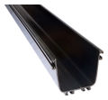 Horizontal Straight Section Black