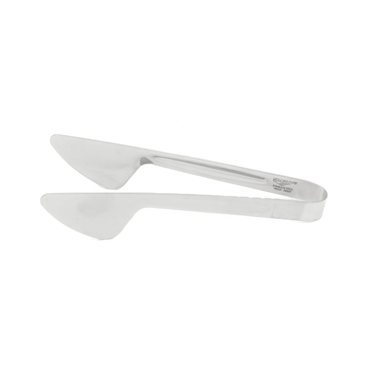 8-inch-long stainless steel pastry tongs