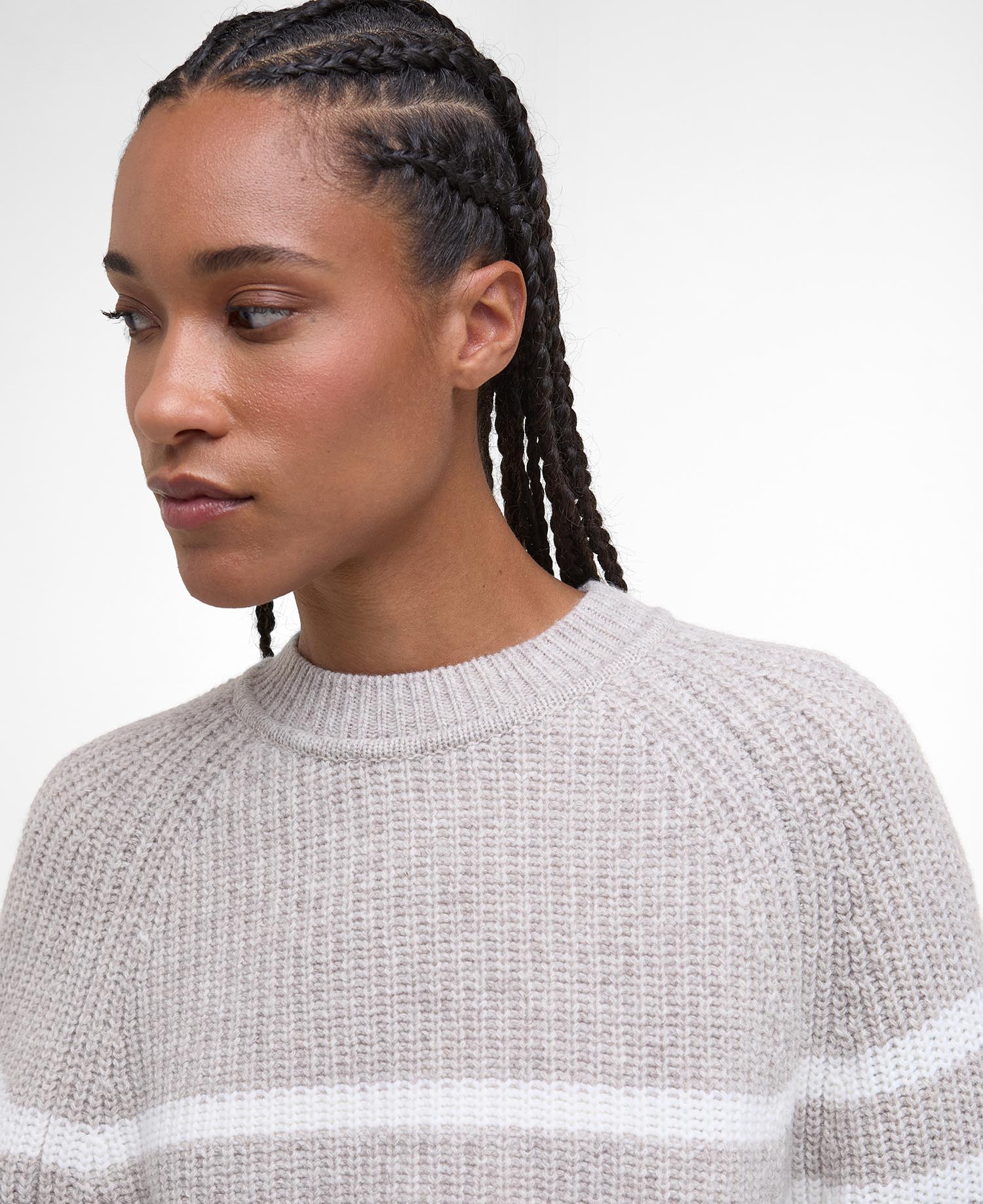 Irene Striped Crew Neck Jumper image number 3