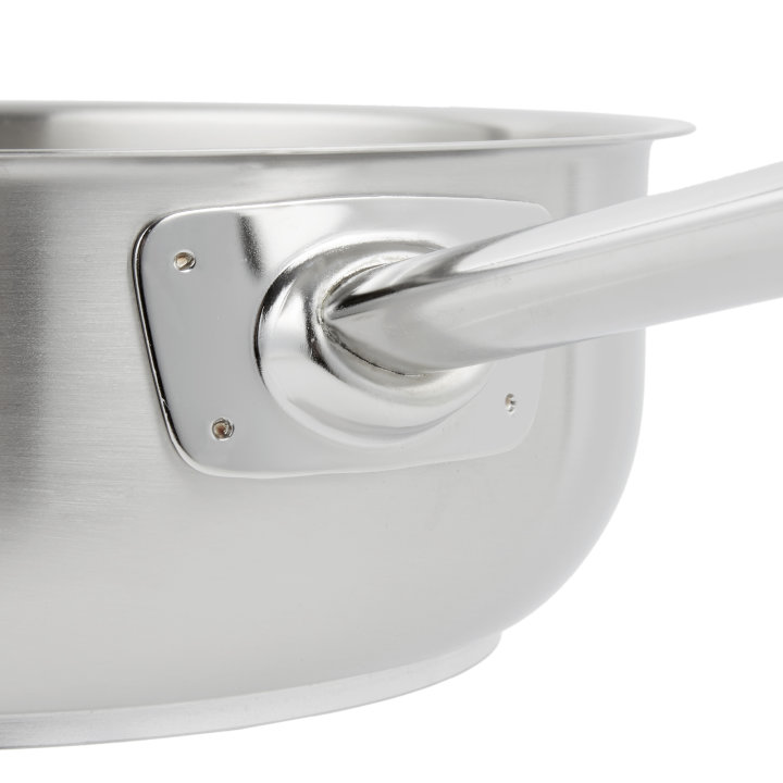 4 ¼-quart Centurion® curved sauté pan in natural finish