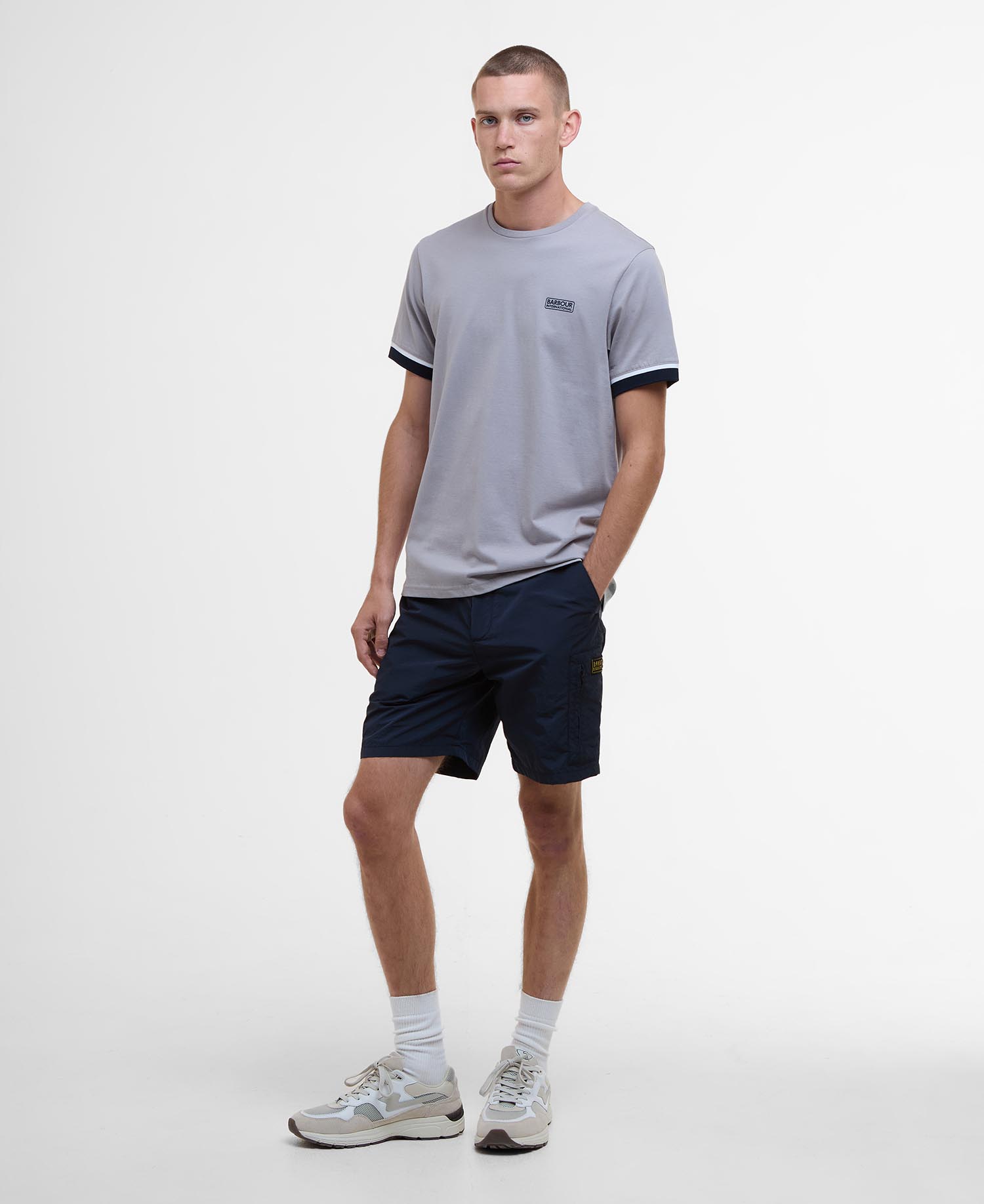 Deep Cuff Evan Tipped T-Shirt image number 1