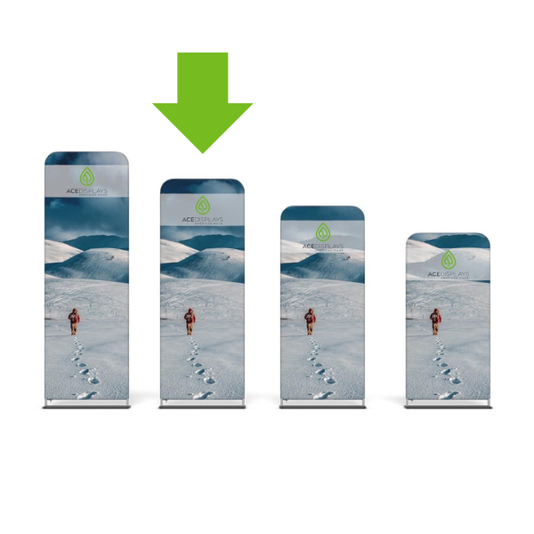 Banner Stand Height 102"h