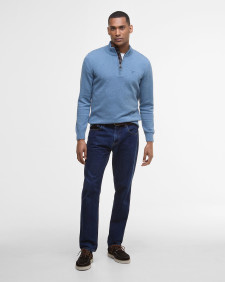 Cotton Half-Zip Jumper 