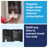 Tork, H2 Xpress Mini, Multi-fold Folded Towel Dispenser, Black