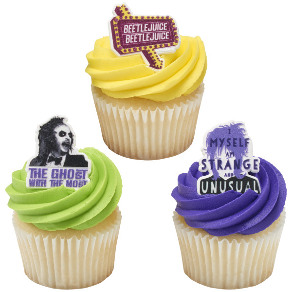 BEETLEJUICE Cupcake Rings