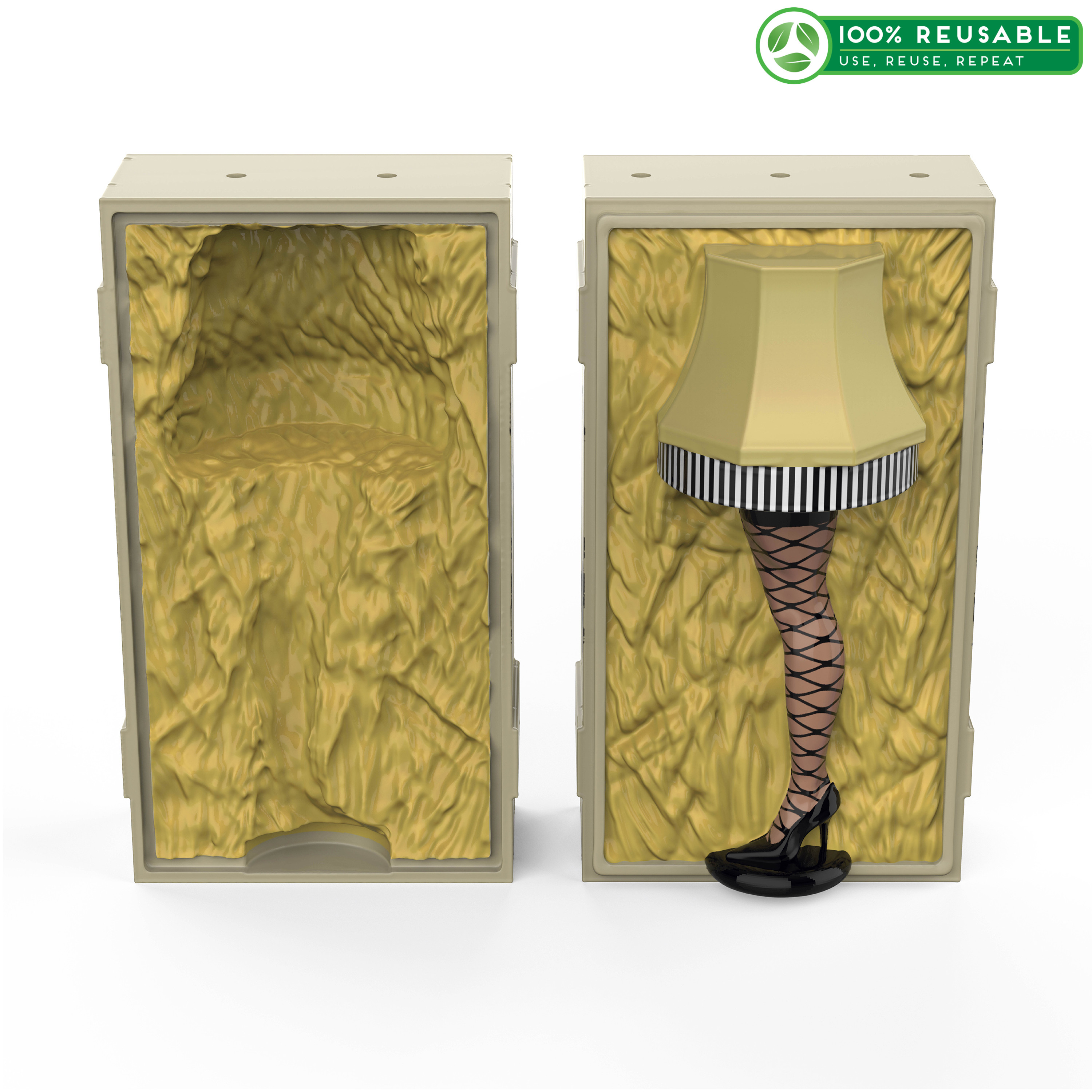 A Christmas Story Salt and Pepper Shaker Set, Leg Lamp, 2-piece set slideshow image 1 A Christmas Story Salt and Pepper Shaker Set, Leg Lamp, 2-piece set slideshow image 1