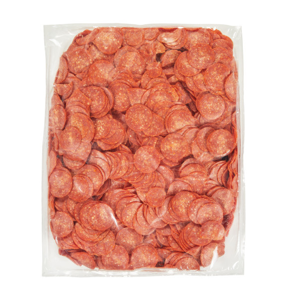 HORMEL(r) Pepperoni, Halal, 14 slices per oz, 2/12.5 lb . C1CB - Front Center Inner Pack (Hi Res)