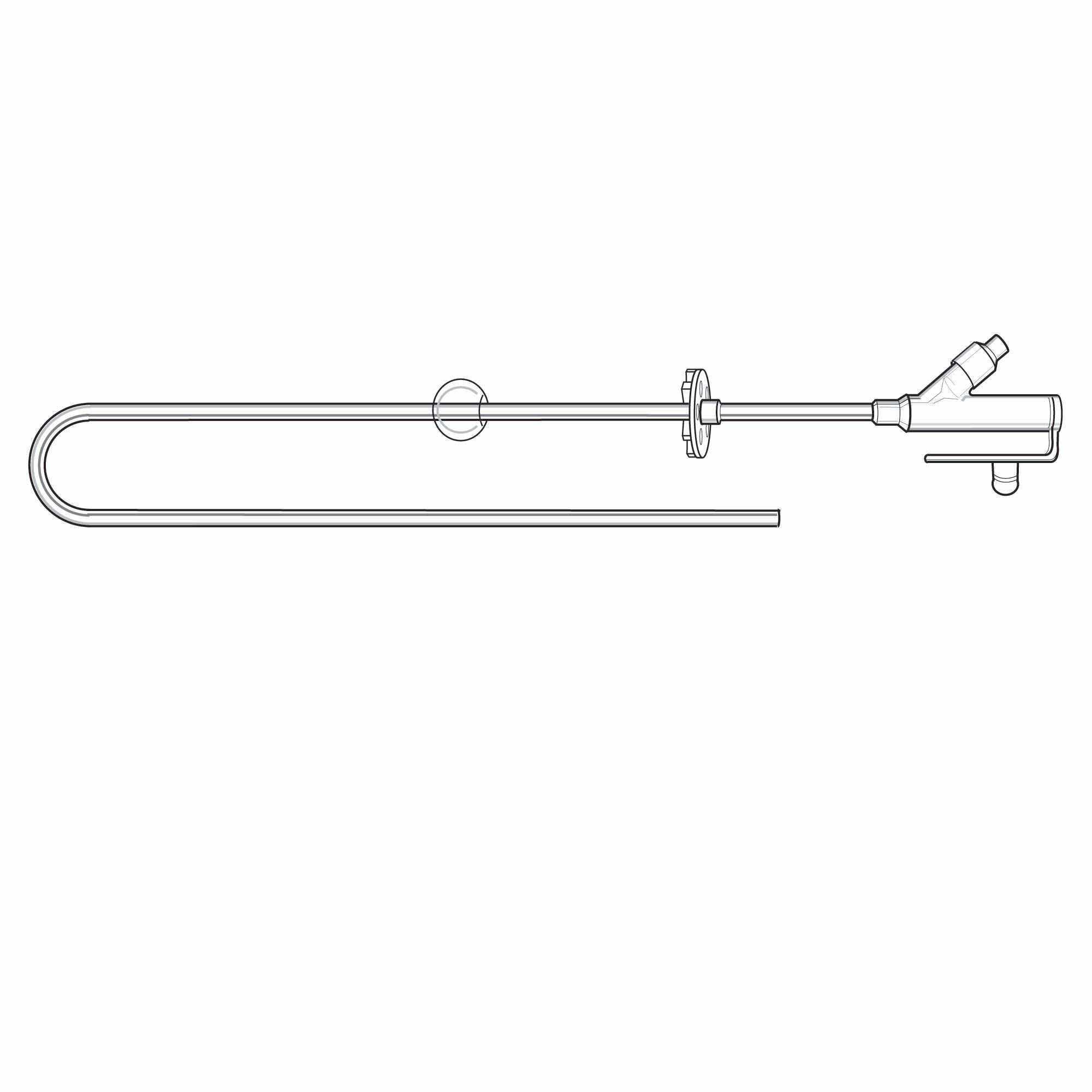 MIC Jejunal Feeding Tube, 12 Fr., 45 cm