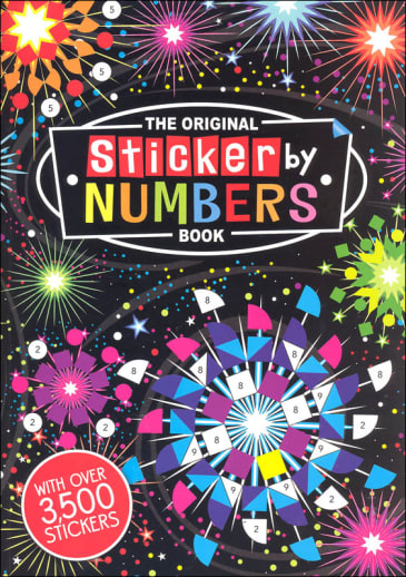 Original Sticker By Numbers Book