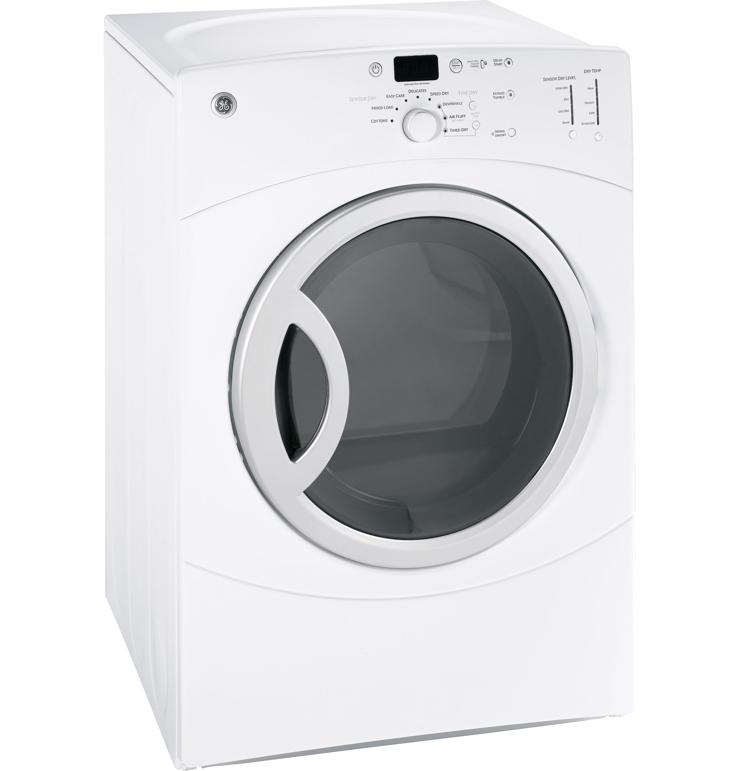 GE® 7.0 Cu. Ft. Super Capacity Electric Dryer