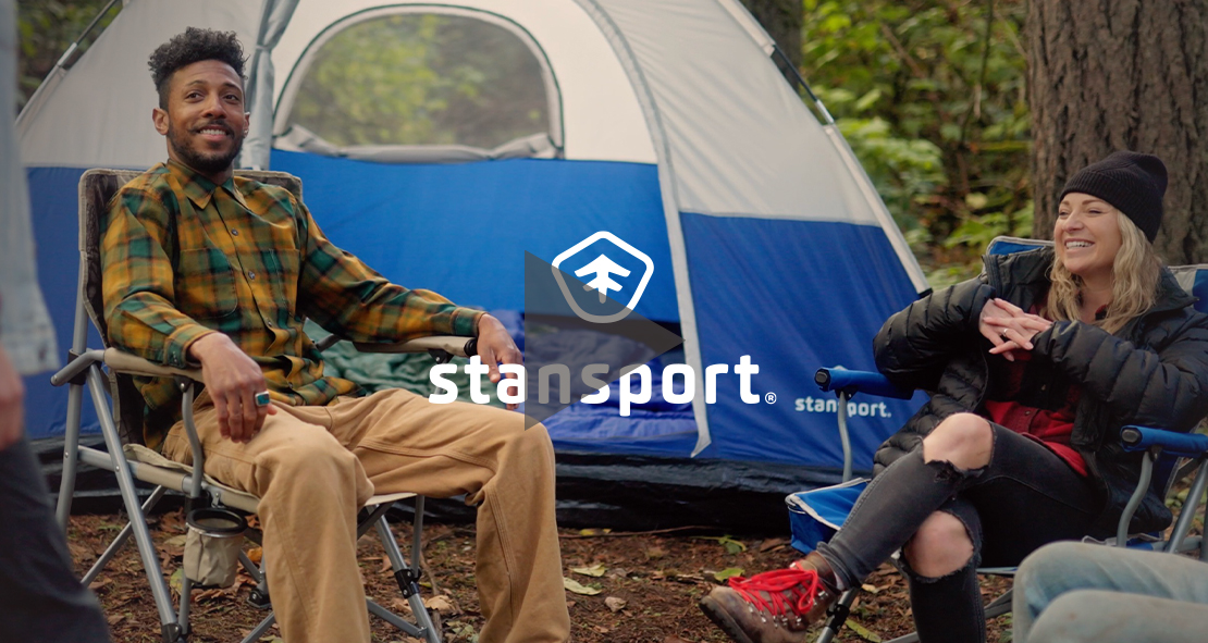 thumbnail video image 2 of Stansport Apex Camo Chair, 2 of 9