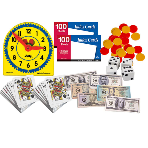 Kindergarten to First Grade Math with Confidence Manipulative Add-On Set