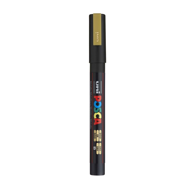 PC-3M Paint Marker, Fine Bullet Tip (0.9-1.3 mm), Gold