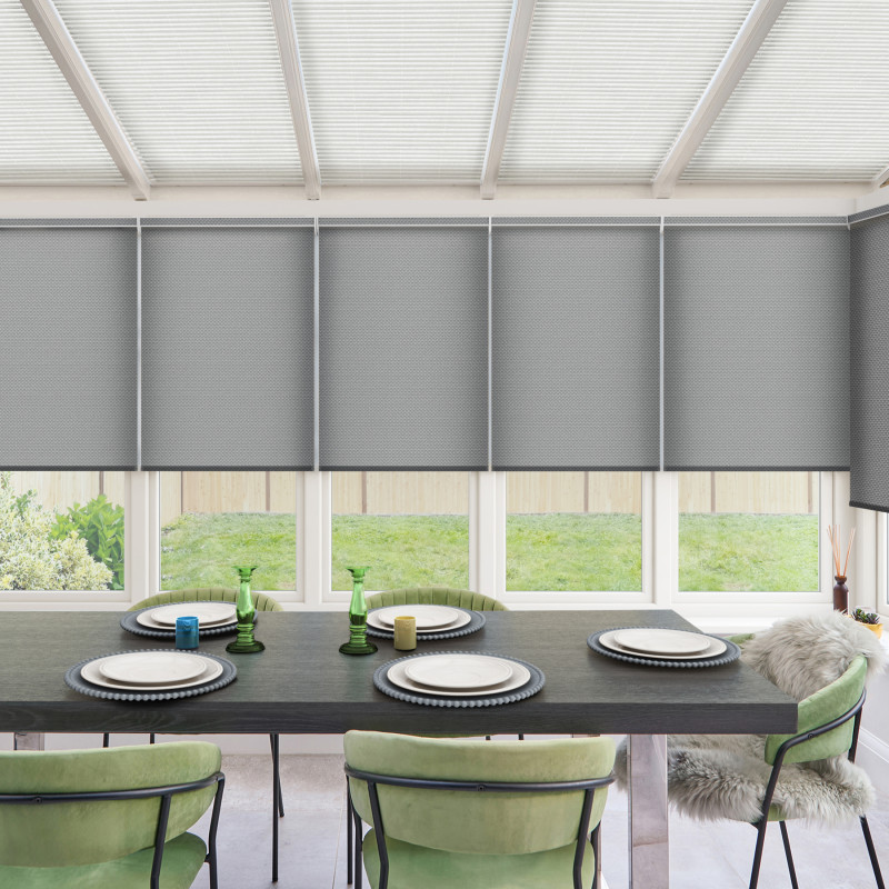Baden Silver Roller Blind