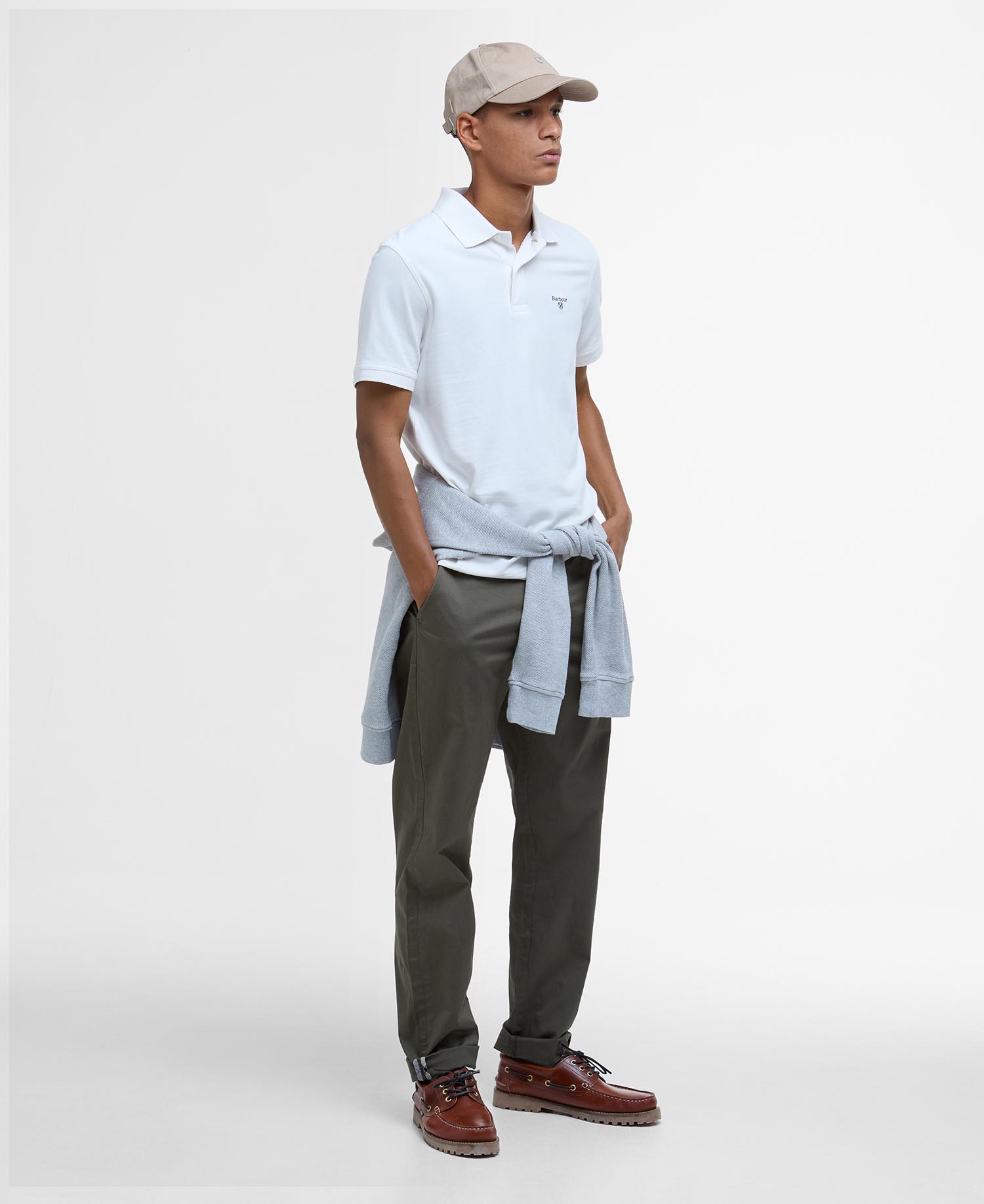 Lightweight Sports Short-Sleeved Polo Shirt image number 1