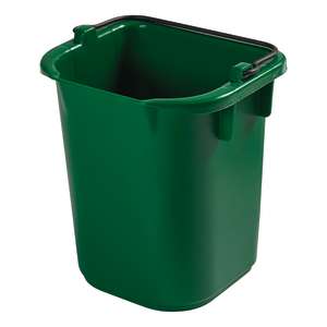Rubbermaid Commercial, 5qt, Pail, Green