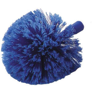 Carlisle, Flo-Pac®, Round Duster With Soft Flagged Bristles, Polypropylene, Blue