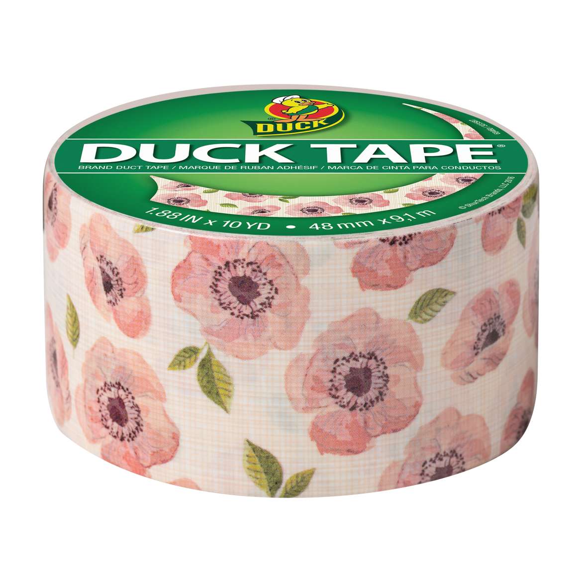 Printed Duct Tape Vintage Floral 1.88 in x 10yd Duck Brand