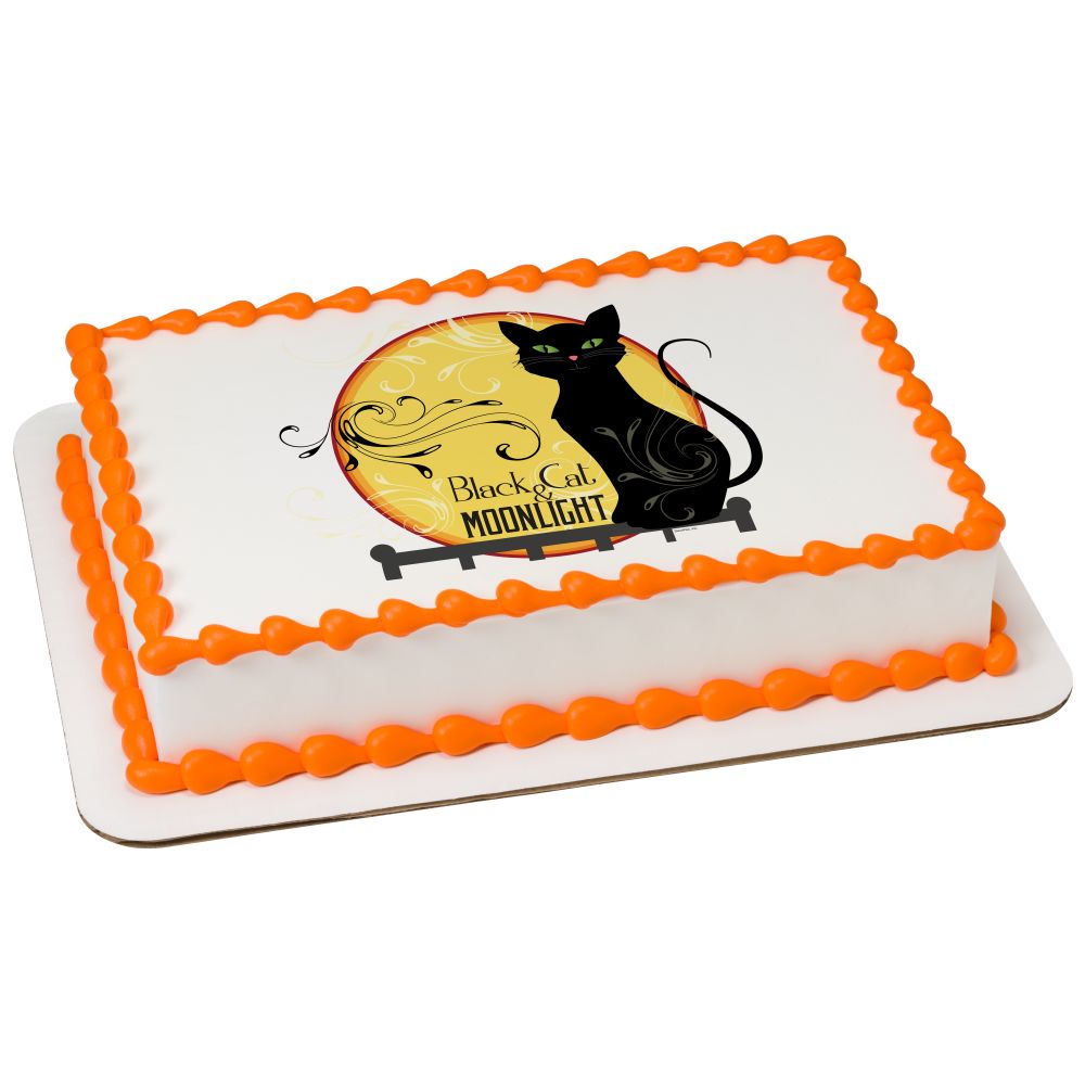 Image Cake Black Cat