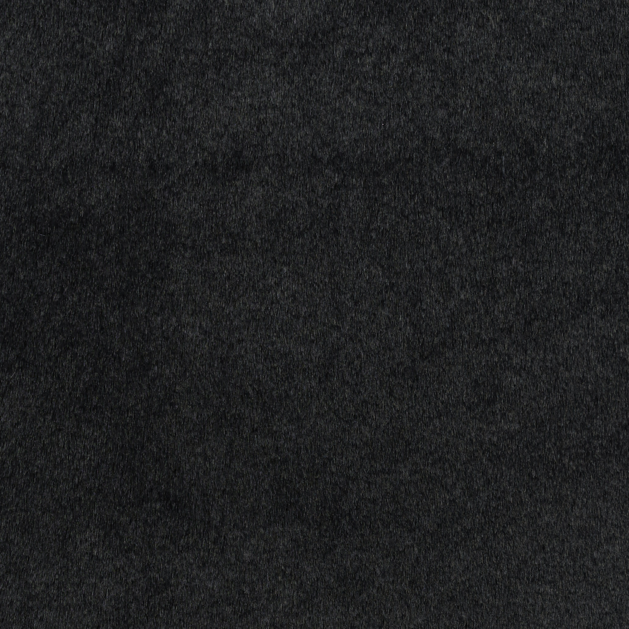 Nourison Soft Plush Rabbit Fur 7'6" x 9'6" Black Contemporary Indoor Rug