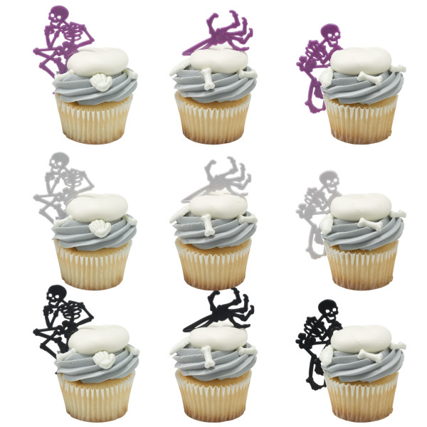 Skeleton Bones - Red 3 Free Dec-Ons® Decorations
