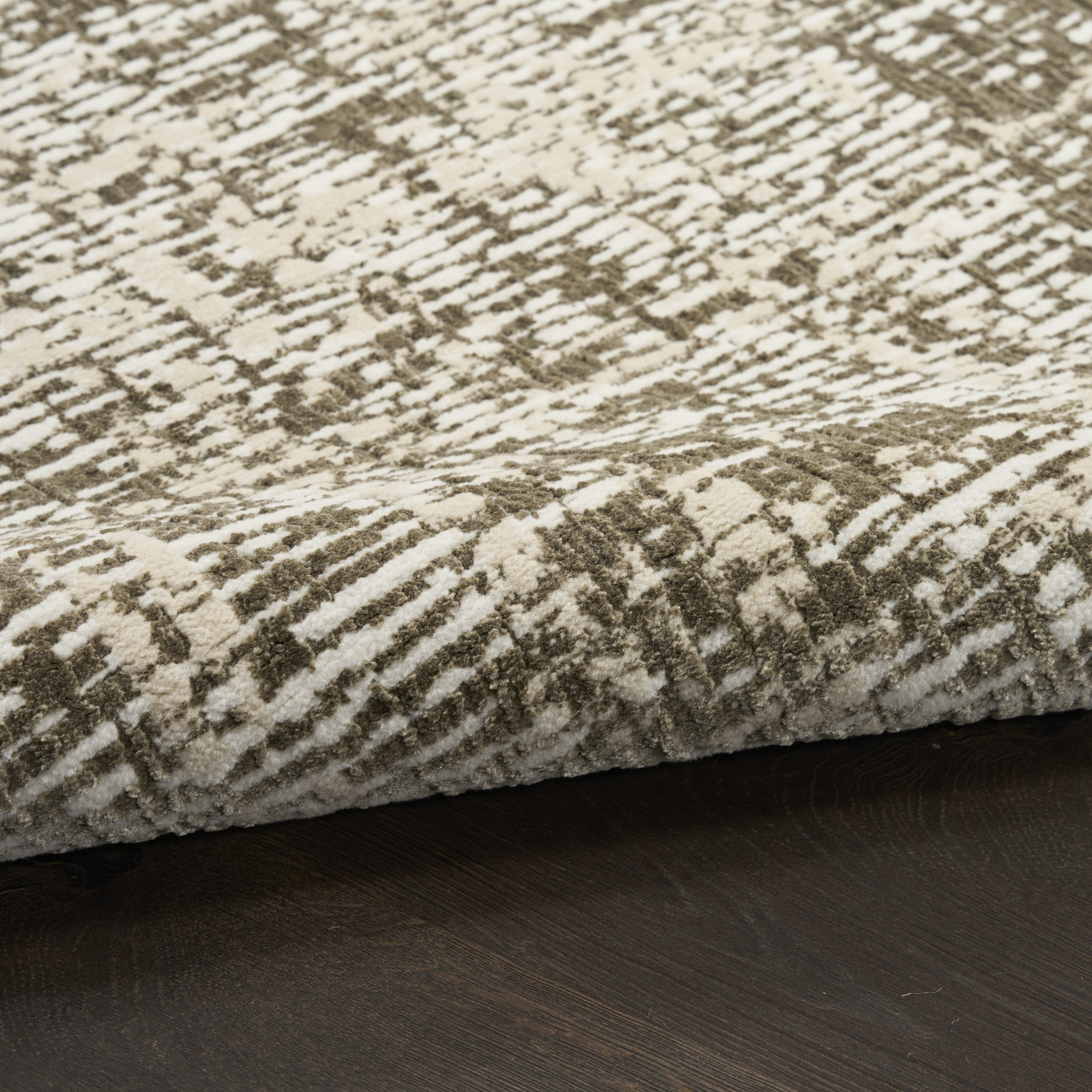 Nourison Soft Structure 9' x 12' Mocha Modern Indoor Rug