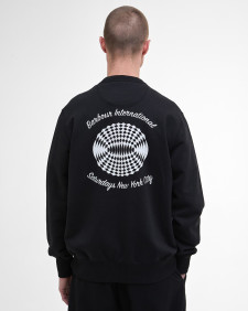 Barbour International x Saturdays NYC Graphic Sweatshirt Classic Black