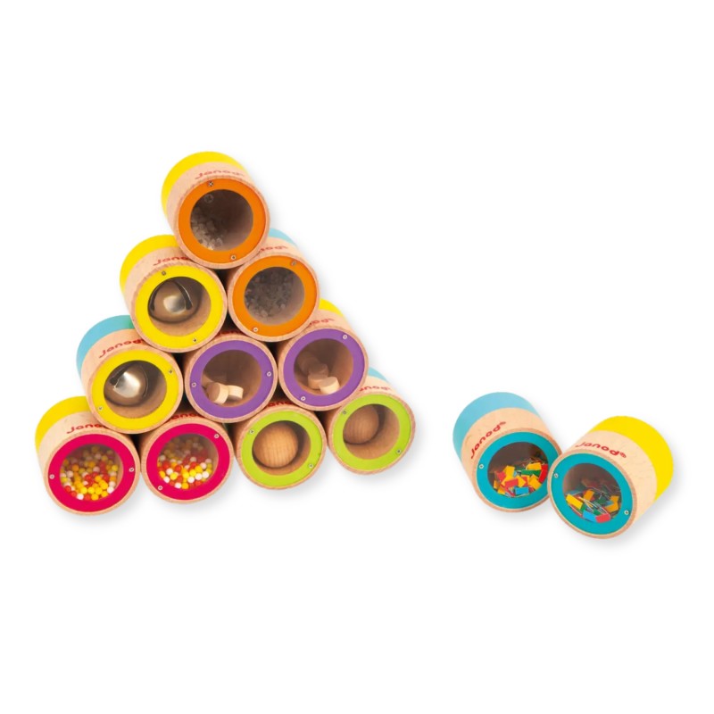 Sensory Sound Memory Game, Wooden Audio Matching Game with 12 Pieces, Ages 3+