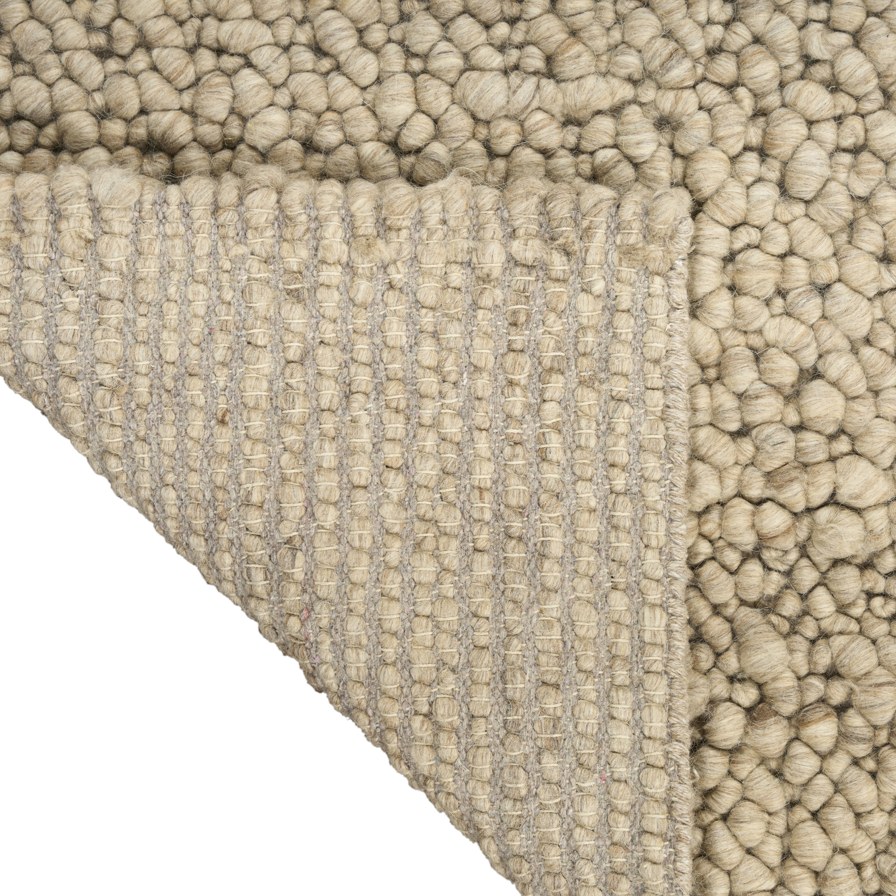 Calvin Klein Riverstone 4' x 6' Mocha Farmhouse Indoor Rug