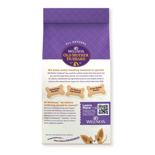 Old Mother Hubbard Classic P-Nuttier back packaging