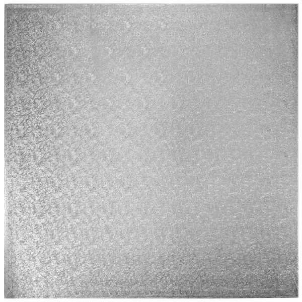 20" Square Silver Foil Cake Board