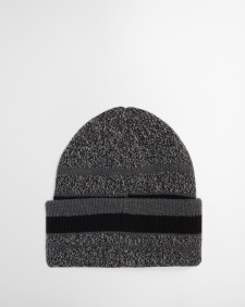 Boston Beanie & Scarf Gift Set Black/Grey