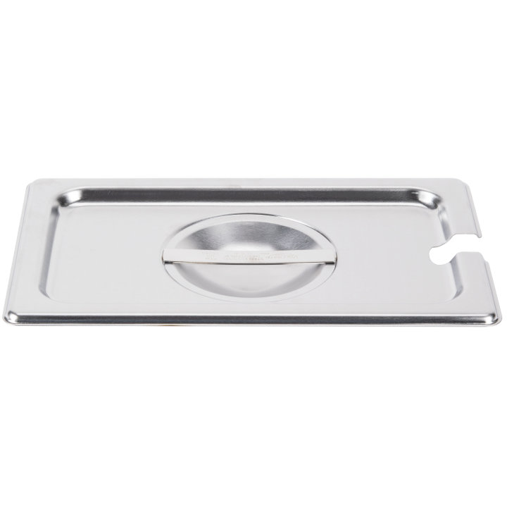 Fourth-size Super Pan V® slotted stainless steel cover