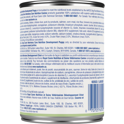 Royal Canin Veterinary Diet Canine Development Puppy Canned Dog Food