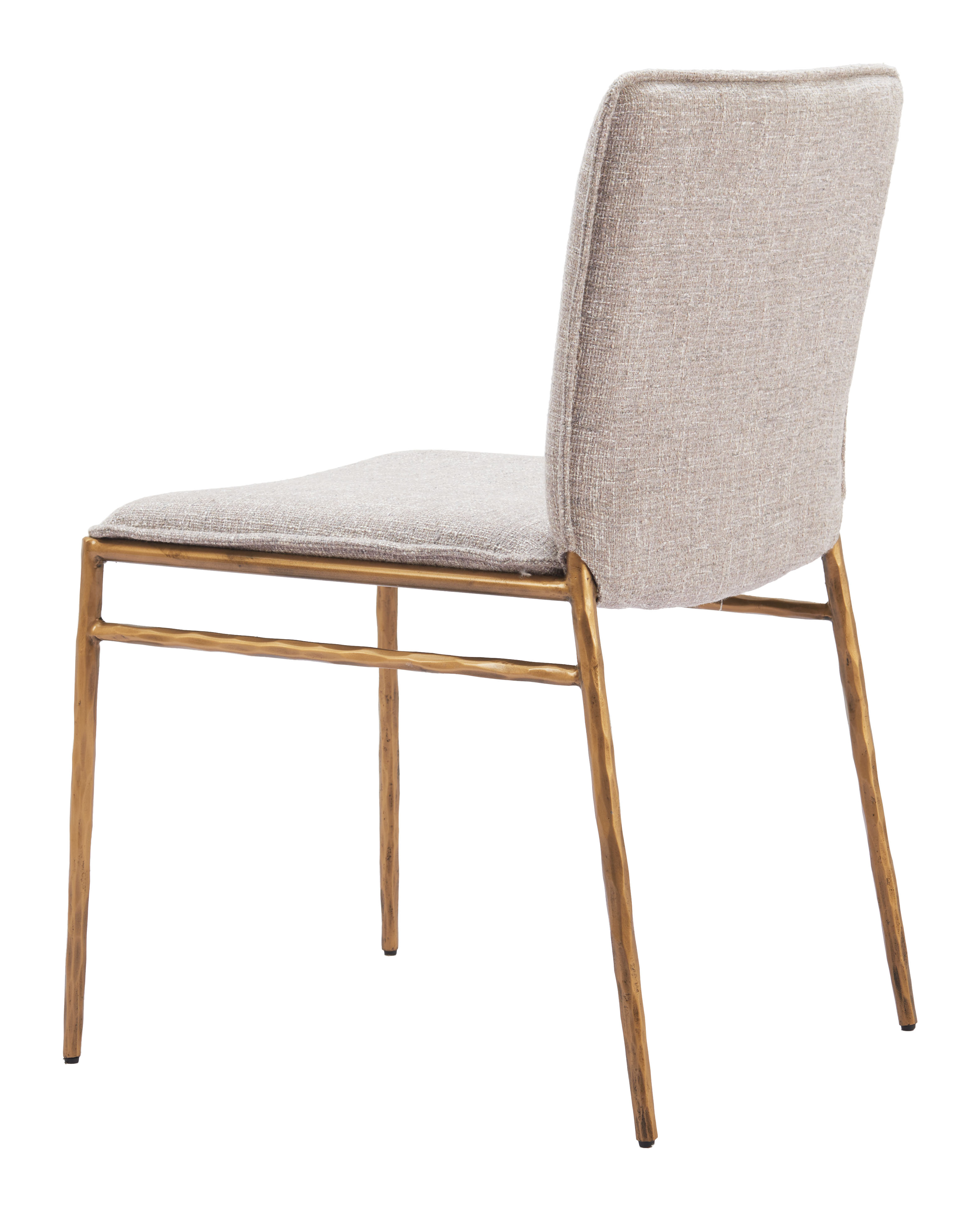 Nordvest Dining Chair Beige & Gold product image