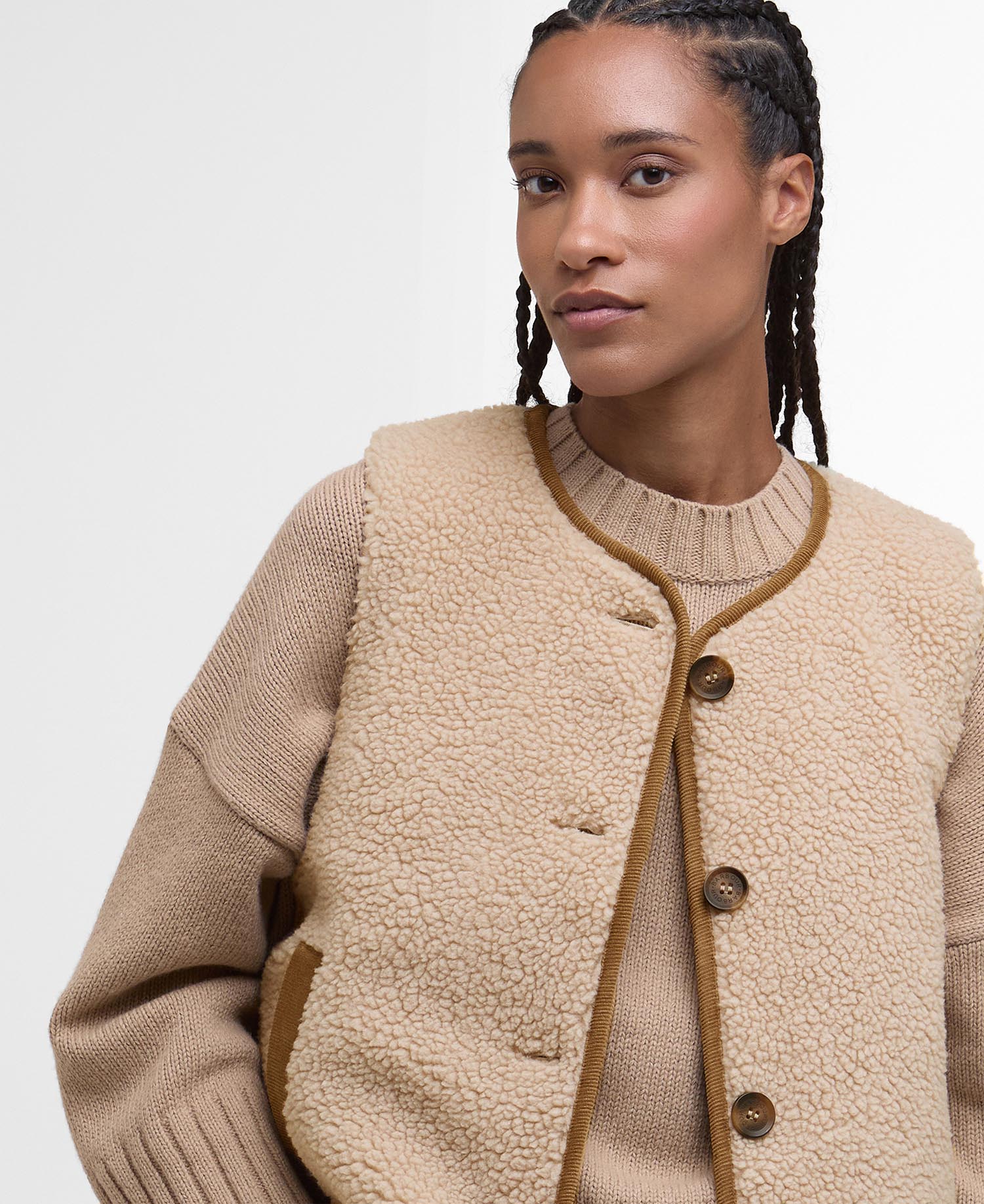 Gilet in pile Luciana image number 3