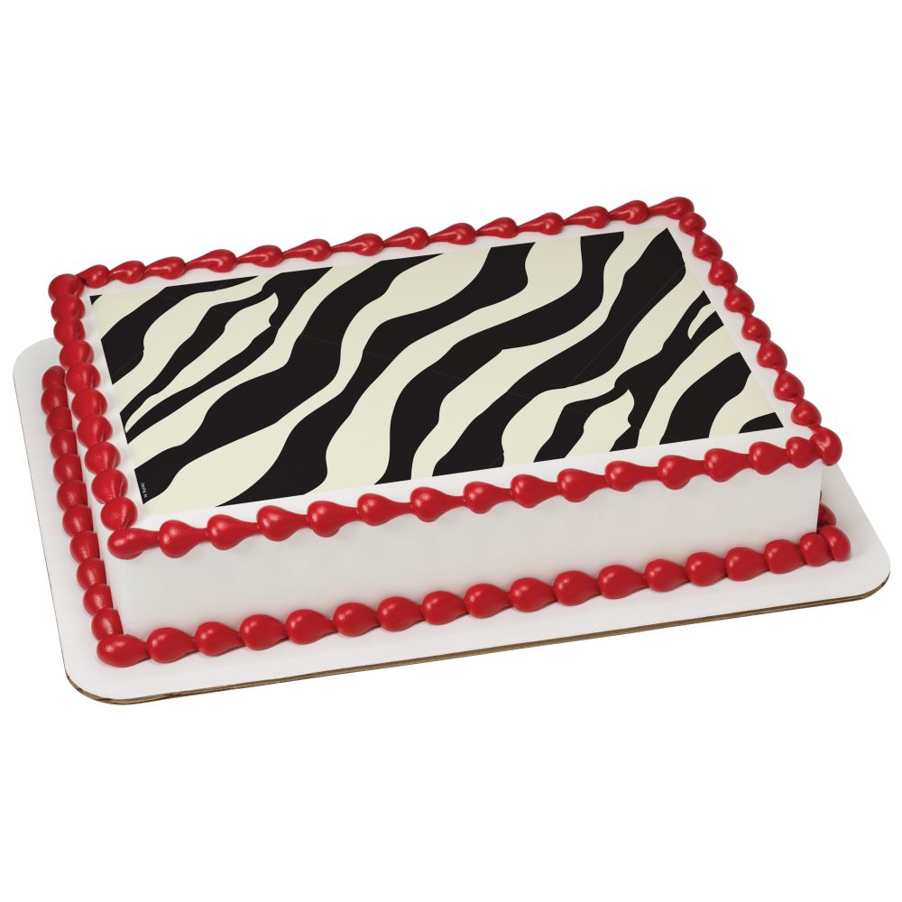 Image Cake Zebra Pattern