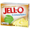 Jell-O Cook & Serve Banana Cream Pudding & Pie Filling, 4.6 oz Box