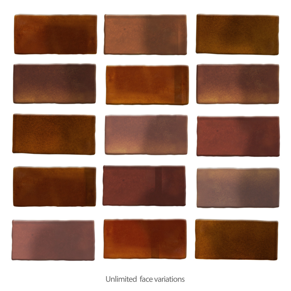 Viva Espresso 3 in. x 6 in. Ceramic Wall Tile