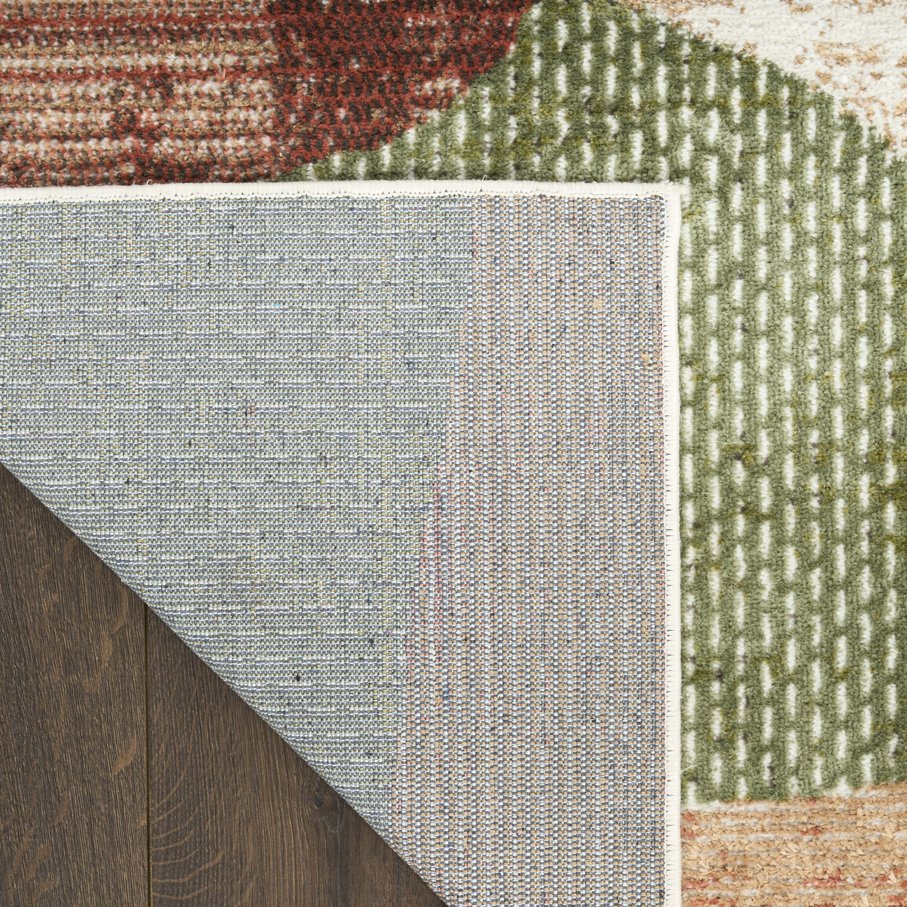 Nourison Nordic 8' x 10' Beige Multi Modern Indoor Rug