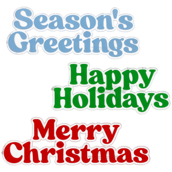 Holiday Messages-Foil Layon