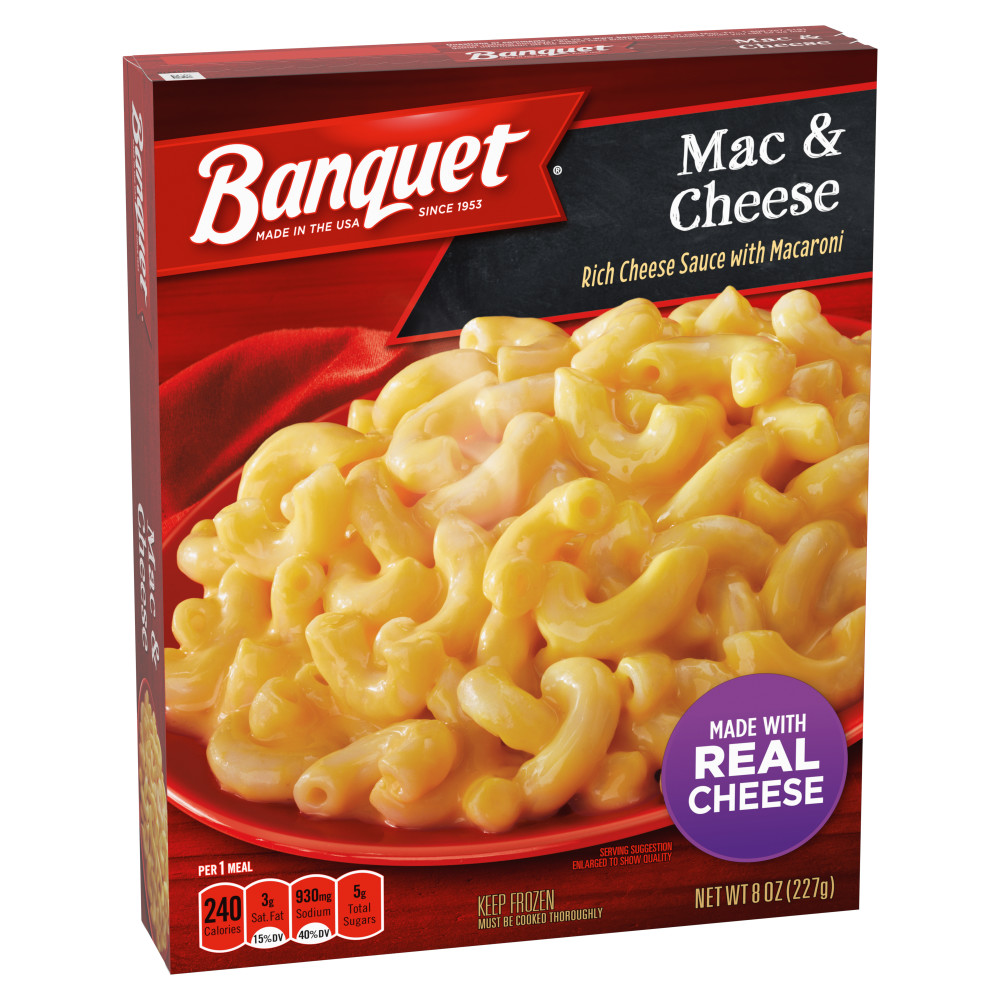 BANQUET Basic Mac And Cheese Meal Conagra Foodservice