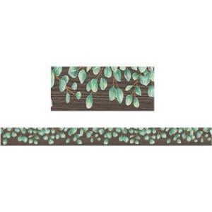 Eucalyptus Straight Border Trim, 35 Feet