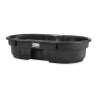 Rubbermaid Commercial, Structural Foam Stock Tank, 50 gal, Black