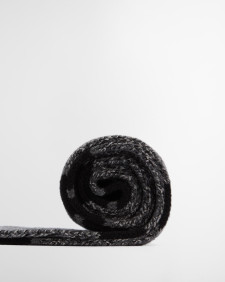 Boston Beanie & Scarf Gift Set Black/Grey