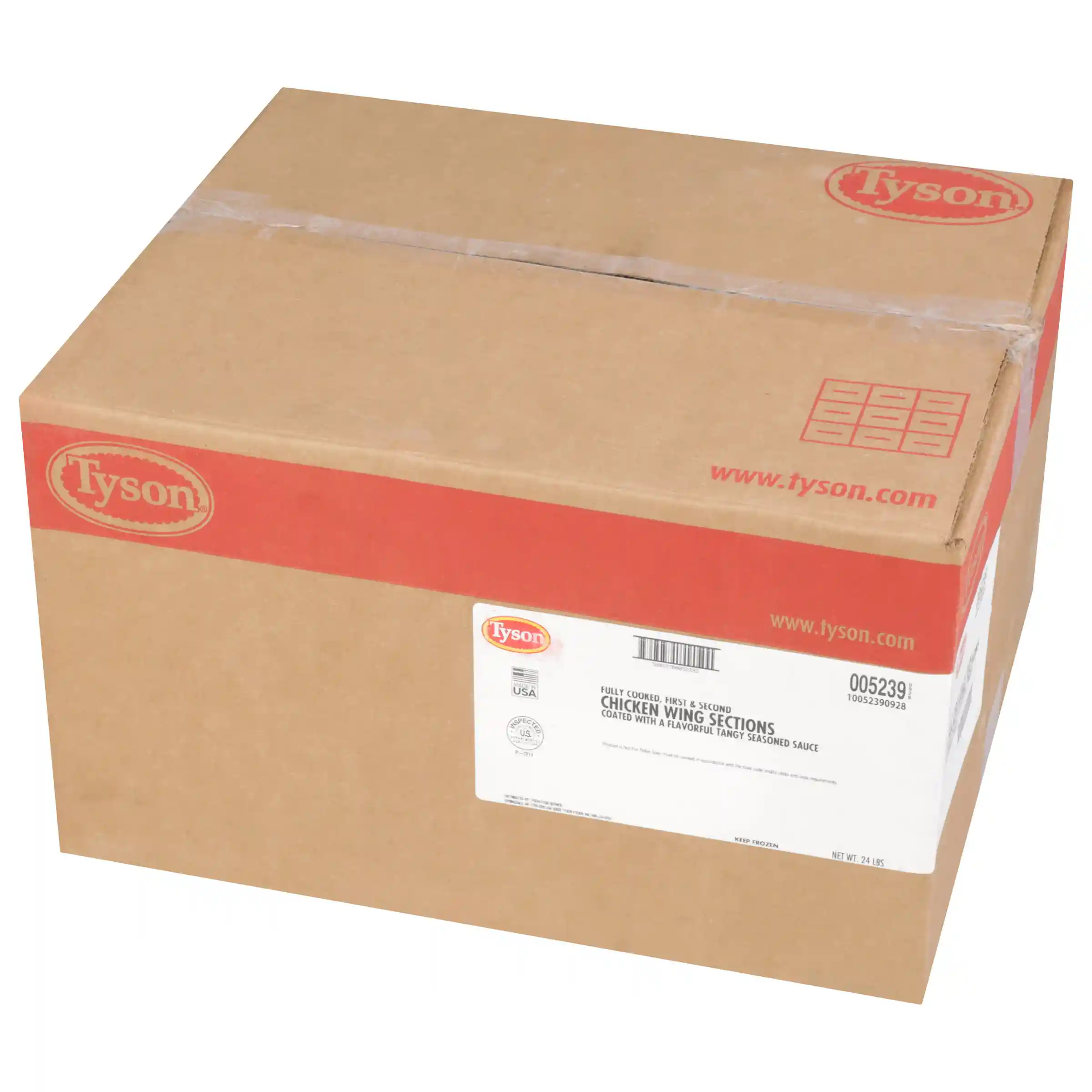 Tyson® Wings of Fire® Fully Cooked Glazed Bone-In Chicken Wing Sections, Small_image_5