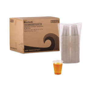 Boardwalk, Plastic Cold Cups, 10 oz, Polypropylene, Clear
