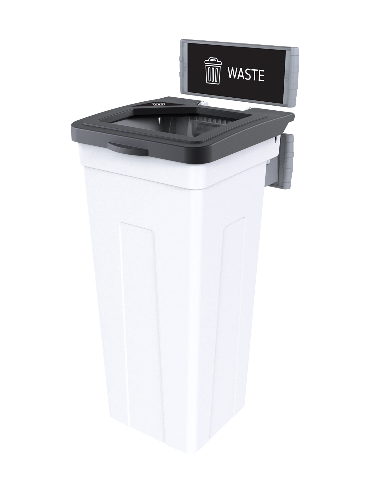 RISE – Single – Kit – Waste – Full – White-Black